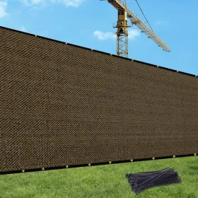 8'X50' Dark Green HDPE Fence