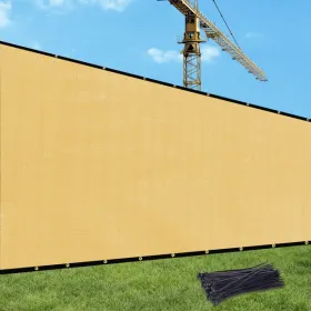 5'X25' Sand HDPE Fence