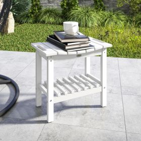 HDPE Shower Bench (Option: White-540x380x190 mm)
