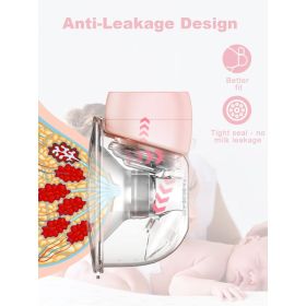 Hands Free Breast, Wearable Breastfeeding 3 Modes & 9 Levels, Double Electric Portable Low Noise With Long Battery Life 1 Pack (Option: CB24122)