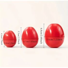 Butt Plug 3pcs S, M, L Sizes Anal Plug Set - Egg-Shaped Bead Stimulators For Enhanced Pleasure. Perfect Fit Sizes. Ideal For Couples & Outdoor SM (Option: CB2493)