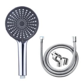 High Pressure Handheld Shower Head With 1.5M Hose And Bracket 3 Spray Modes (Option: 1Pack)