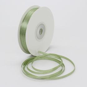 0.3cm Double-sided Ribbon Fashion (Option: Sage green-0.3cm)