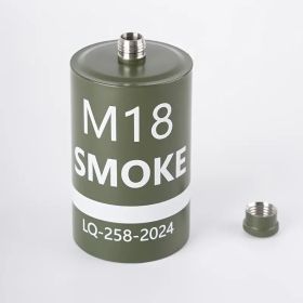 8.5oz Stainless Steel Grenade-Shaped Flask Leak Proof, BPA Free, Portable For Outdoor Use, Perfect For Spirits And Liquor Storage, Creative Smoke (Option: CB2498)