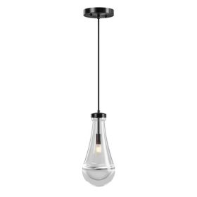 Raindrop Pendant Lights, Modern Black Pendant Lights For Kitchen Island, Dining Room Light Fixture Raindrop Chandelier, Chandelier For Living Roo (Option: Default)